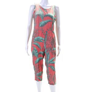 LoboRosa Womens Red Oasis Jumpsuit Pink Size SR 14376595